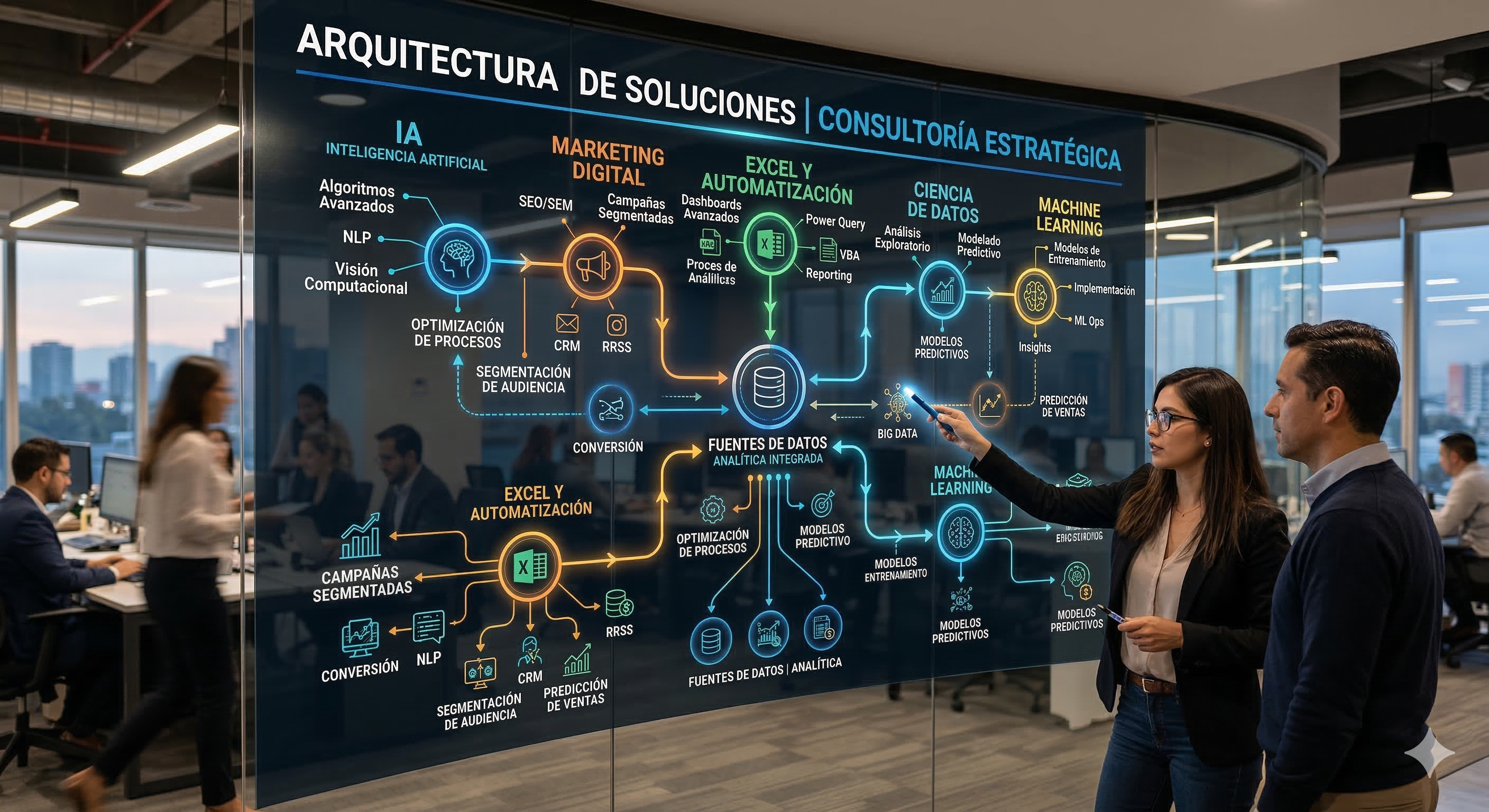 Arquitectura visual de soluciones tecnológicas