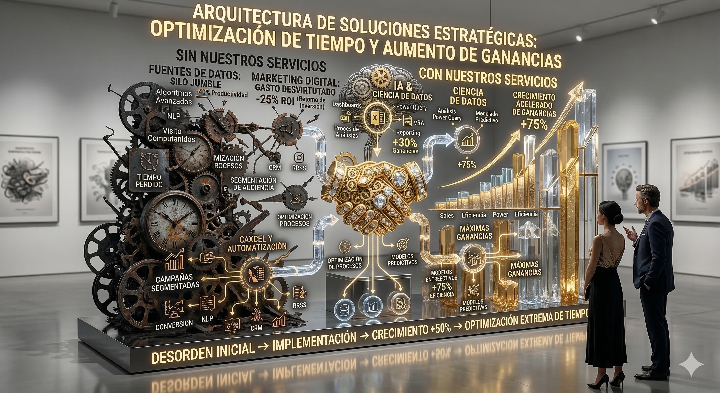 Optimización de tiempo y aumento de ganancias
